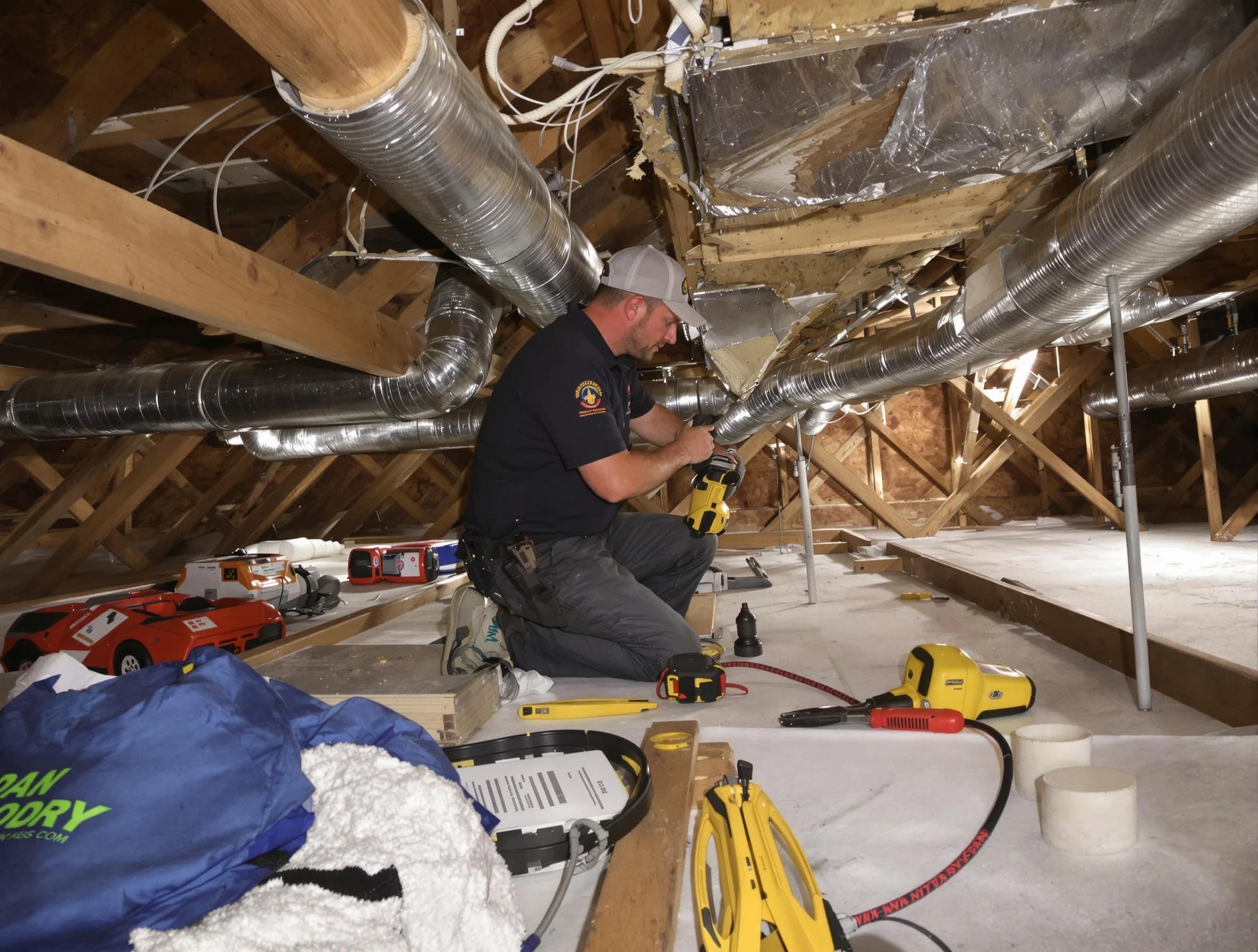 Professional air duct repair by Dove Valley Air Duct Cleaning in Dove Valley