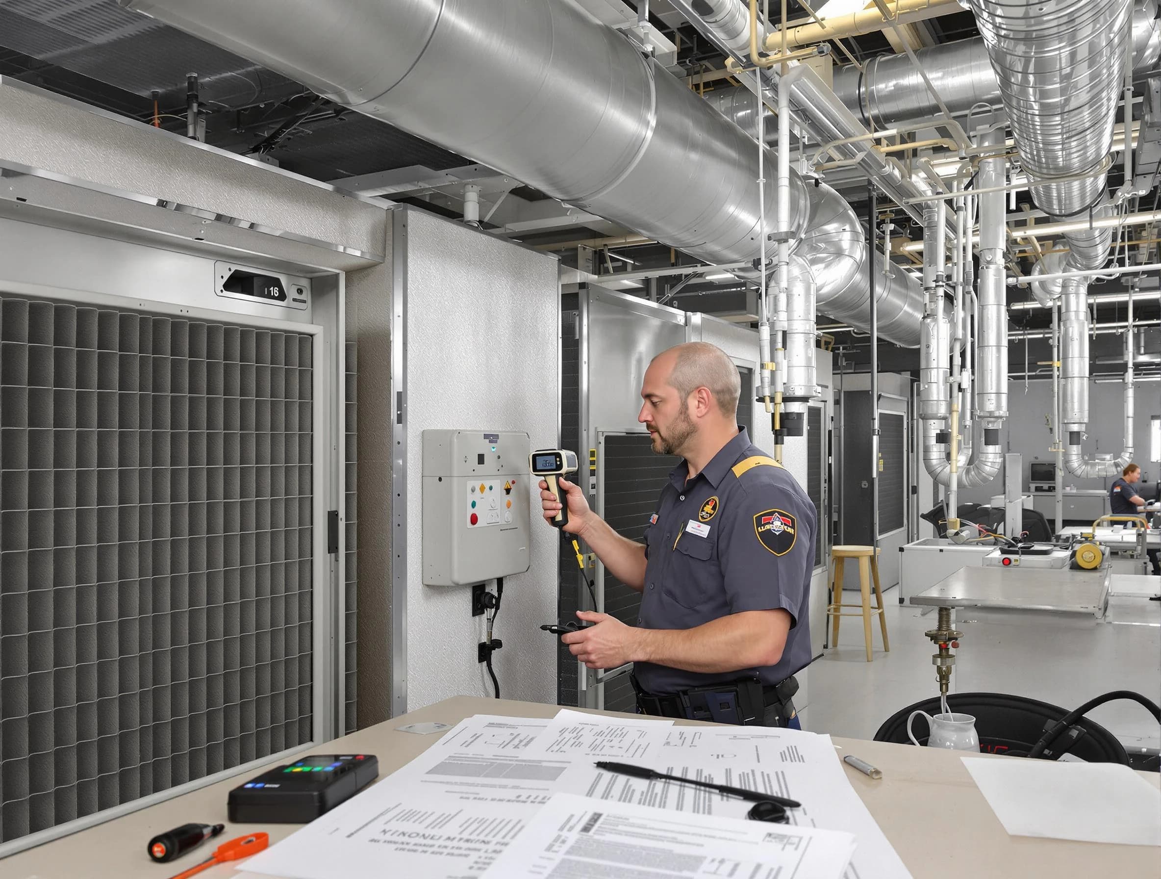 Professional filter system inspection by Dove Valley Air Duct Cleaning in Dove Valley