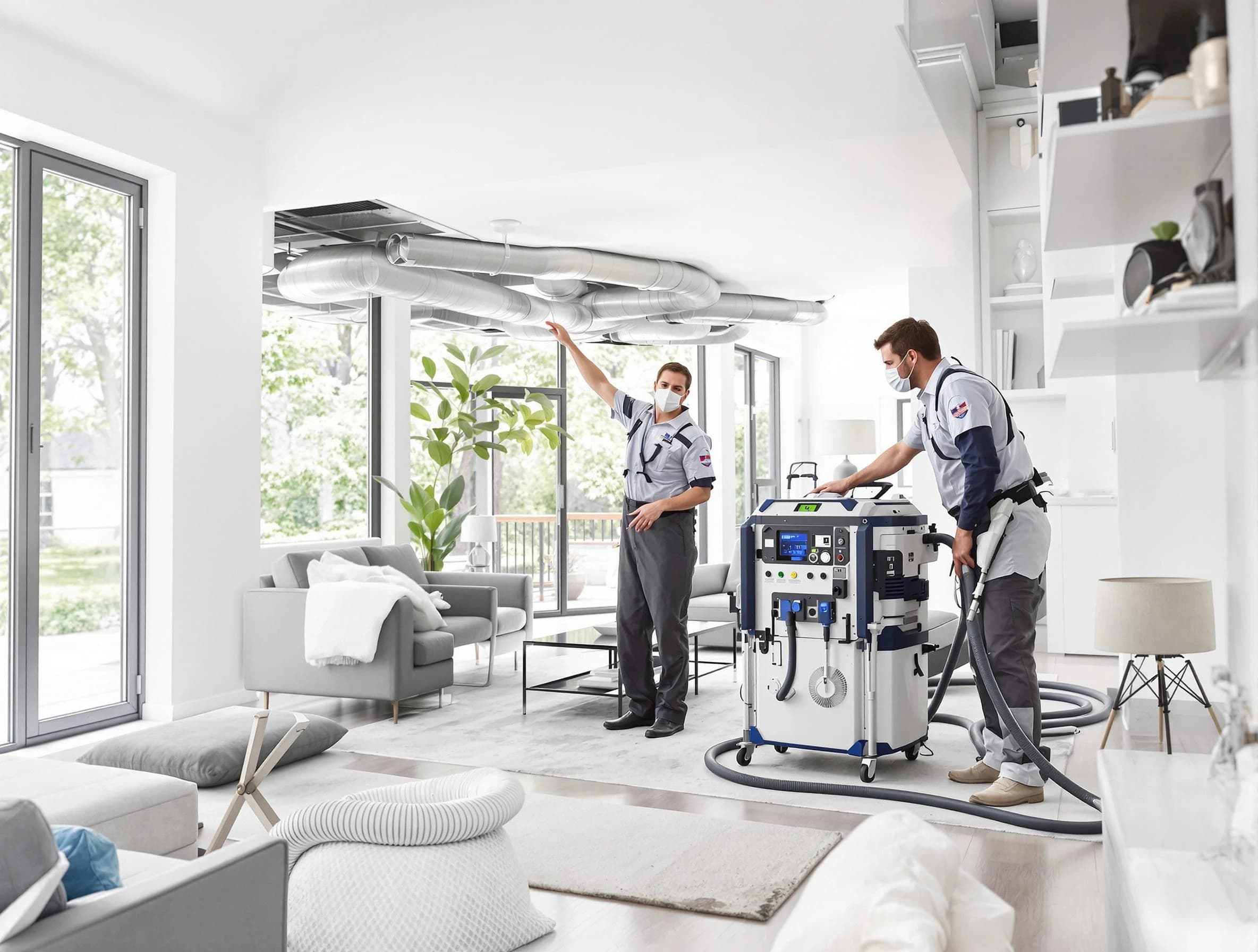 Dove Valley Air Duct Cleaning professional conducting pure air duct cleaning with state-of-the-art equipment in Dove Valley