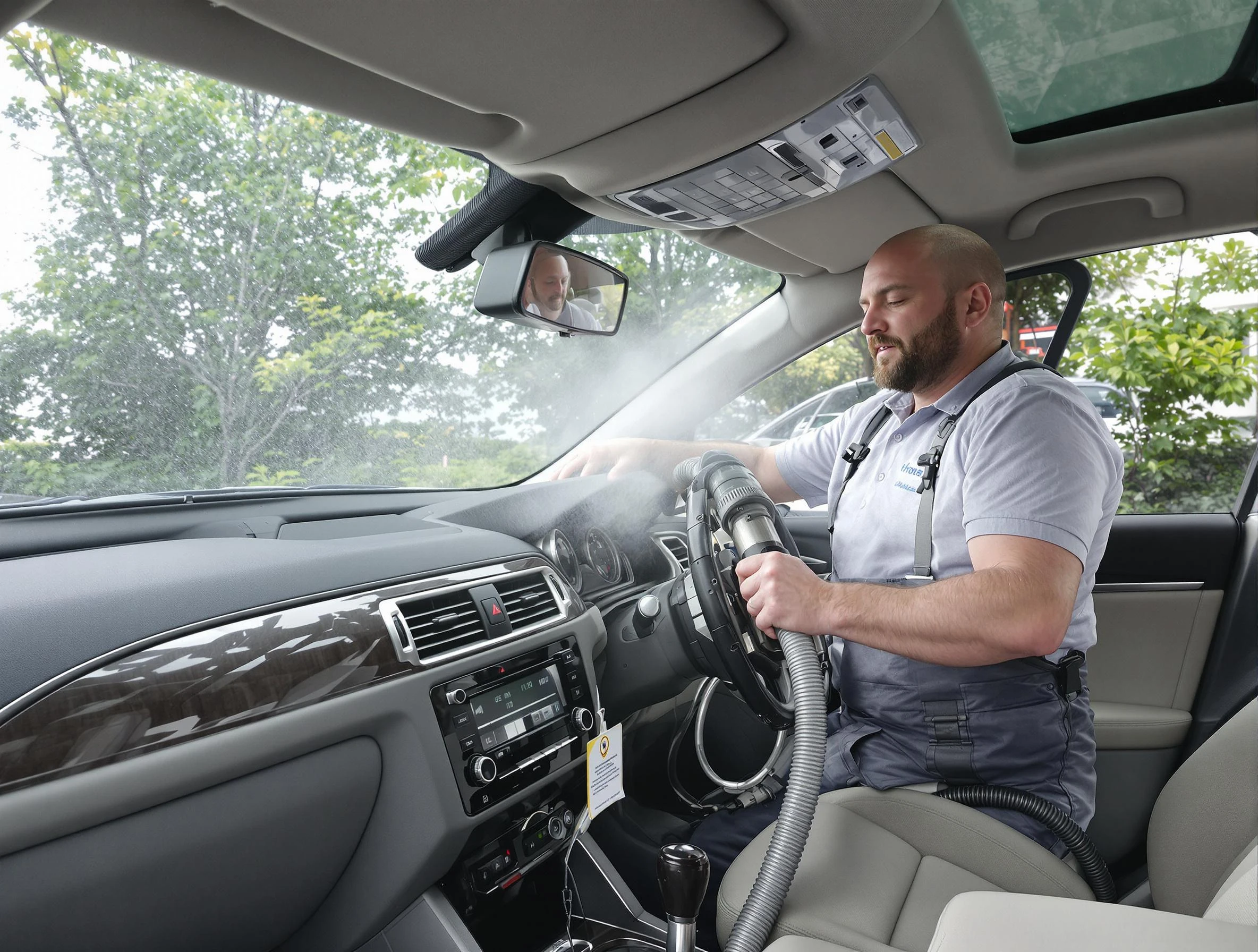 Dove Valley Air Duct Cleaning specialist performing professional car duct cleaning in Dove Valley