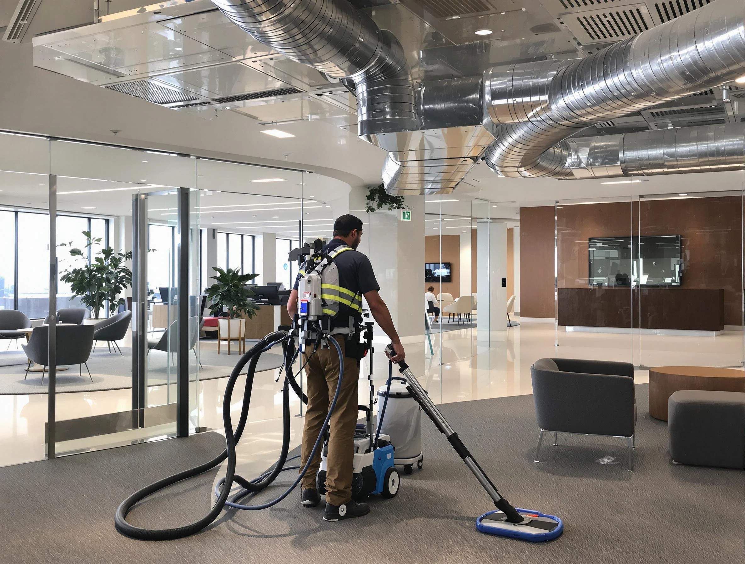 Commercial duct cleaning service by Dove Valley Air Duct Cleaning in Dove Valley