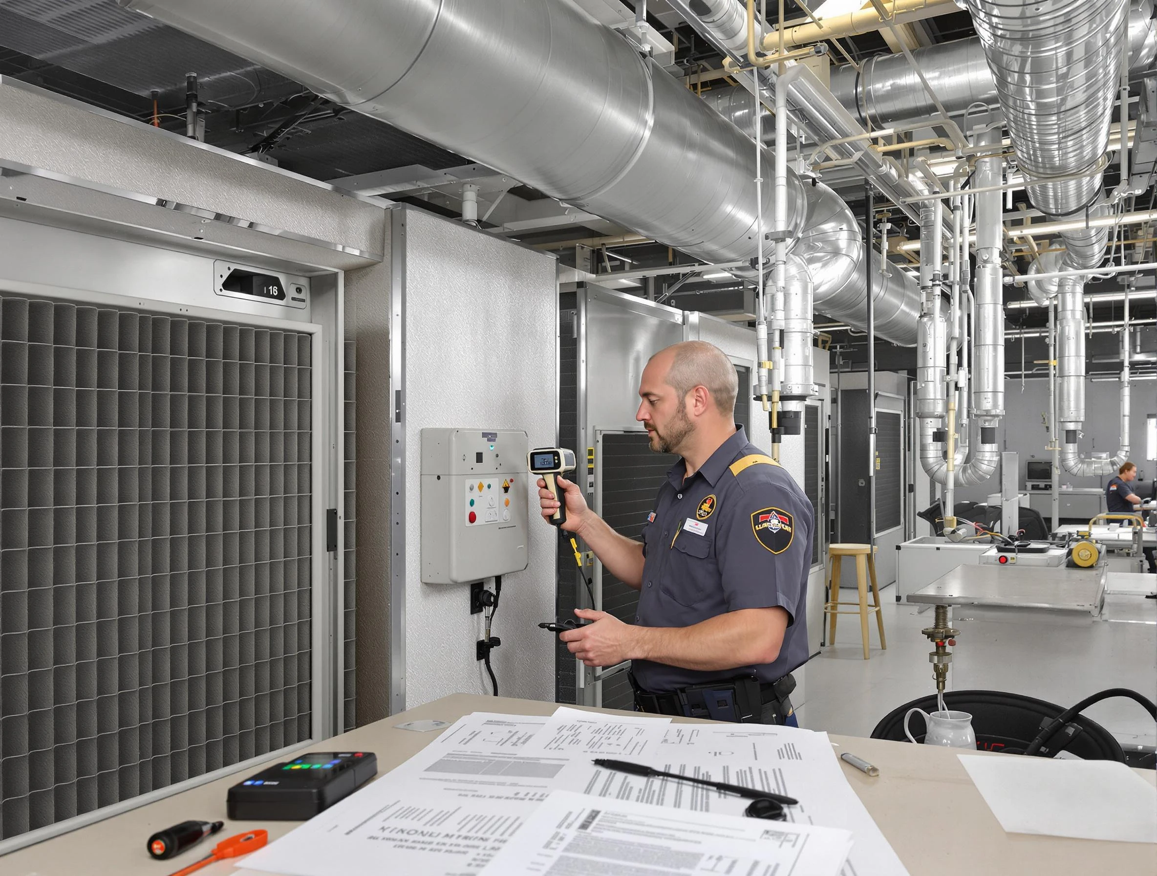 Professional filter system inspection by Dove Valley Air Duct Cleaning in Dove Valley