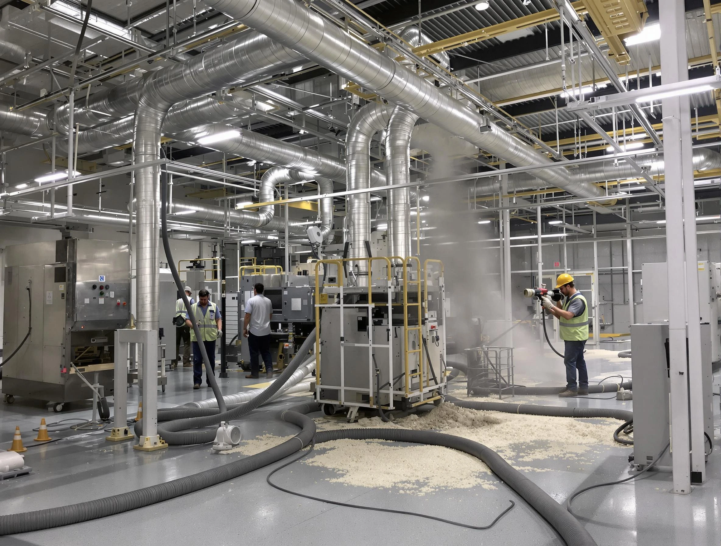 Heavy-duty industrial duct cleaning by Dove Valley Air Duct Cleaning in Dove Valley